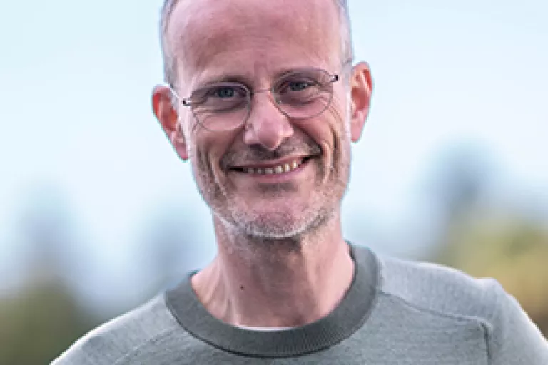 Portrait of smiling Center Director Patrik Verstreken