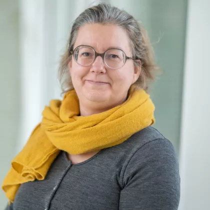 Eliane Cherretté, admin in the De Strooper lab at the VIB-KU Leuven Center for Brain &amp; Disease Research