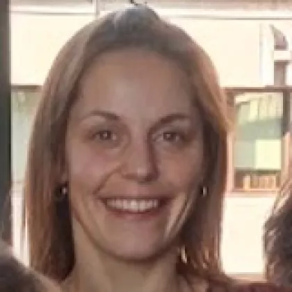 SSA member Melissa Benoit smiling into the camera